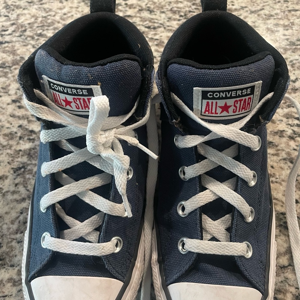 Converse All Star Kids Shoes - Navy